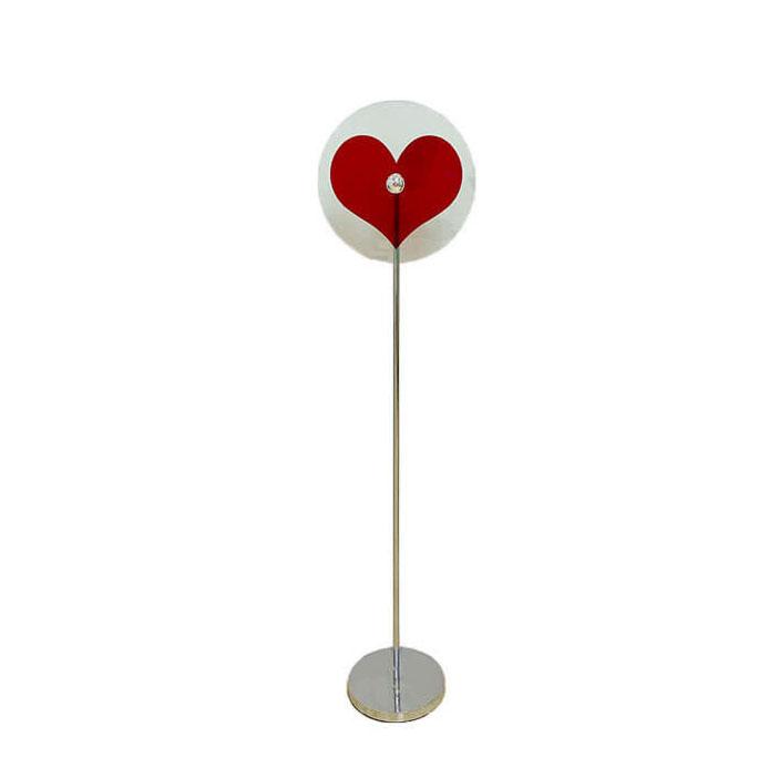 Taavita Heart Shape 1-Light LED Floor Lamp Vibes