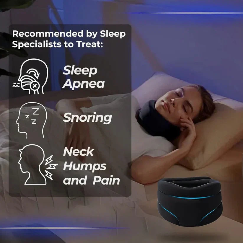 Sleep Harmony Neck Support Pillow | Breathe Better, Sleep Deeper