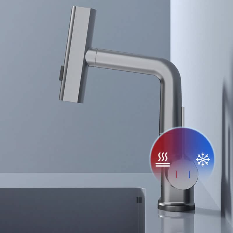 SmartStream Faucet with 360-Degree Swivel and LED Temp Indicator