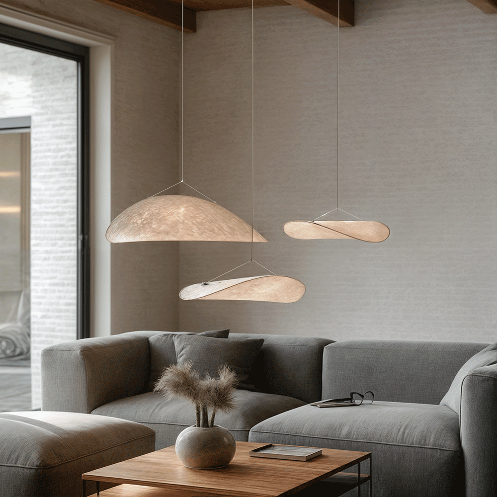 Luxora Leaf Pendant Light for Stylish Living Areas