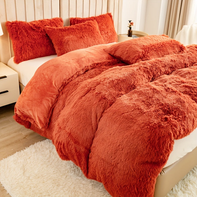 Quilt Cover Set | Wrinkle-Resistant | Soft Cozy Warmth | Polyester