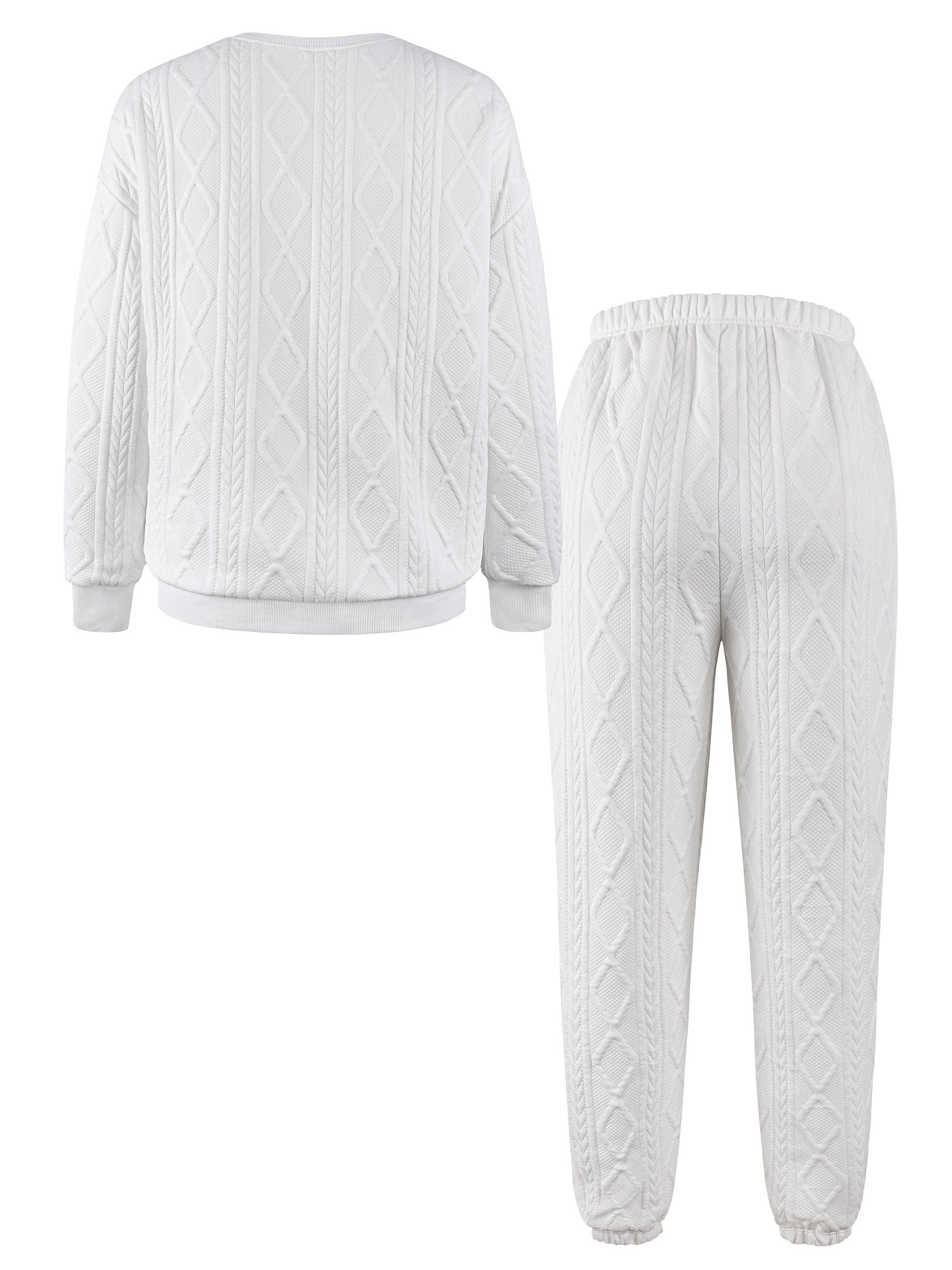 Women’s Sweatshirt Set | Long Sleeve | All-Day Comfort | Polyester