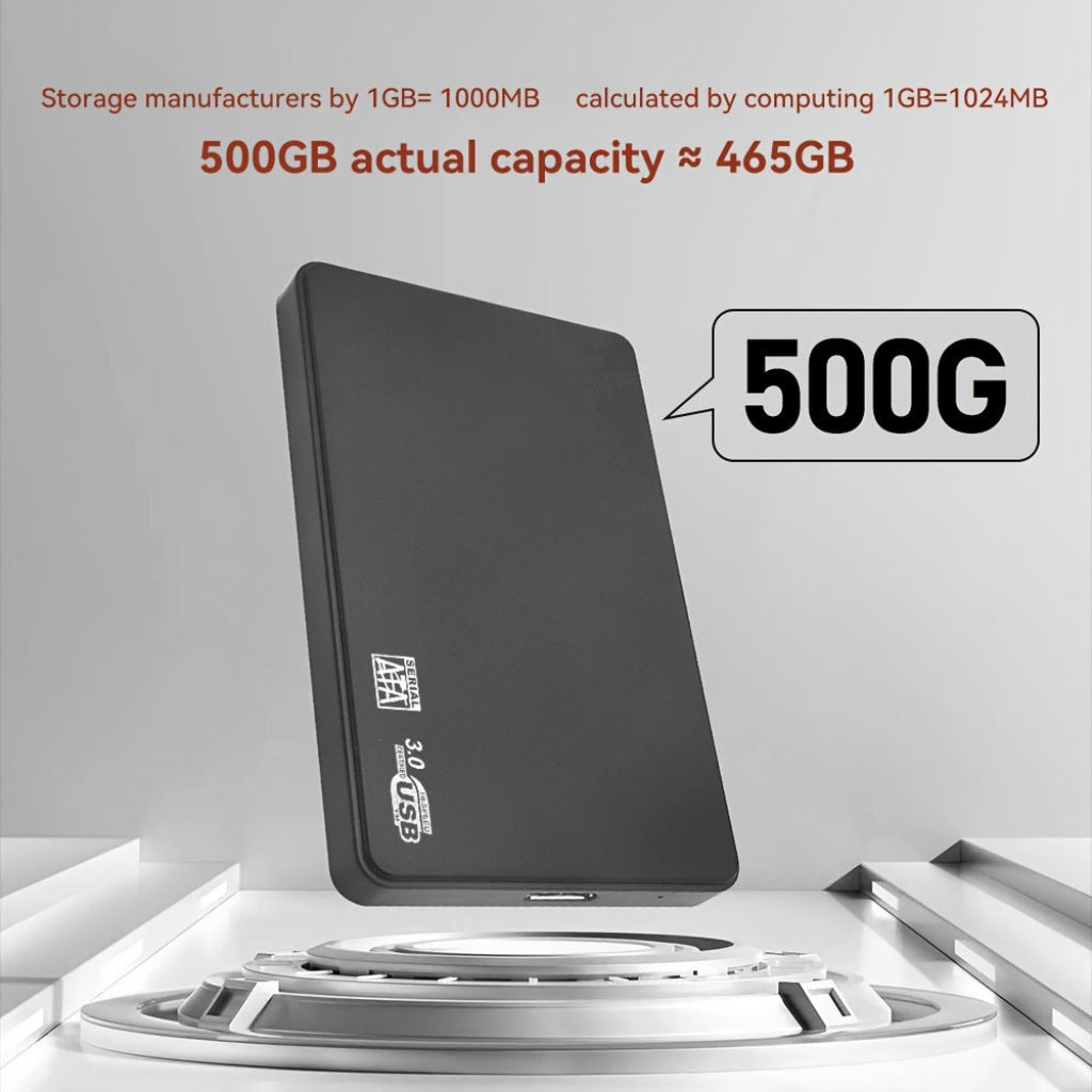 Slim External SSD for Effortless PC and Laptop Storage