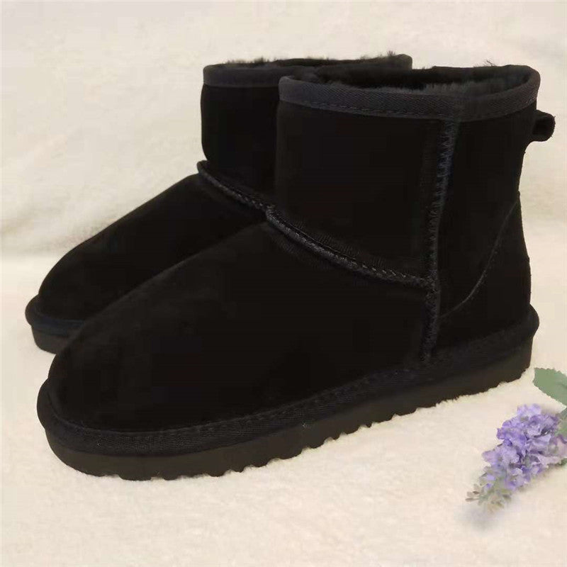 Women’s Ankle Winter Boots | Faux Fur Lining & Comfortable Fit | Artificial Wool | Warmth for Cold Weather