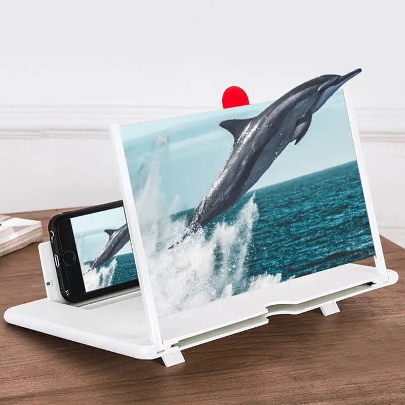 Portable 3D Screen Enlarger for Smartphones