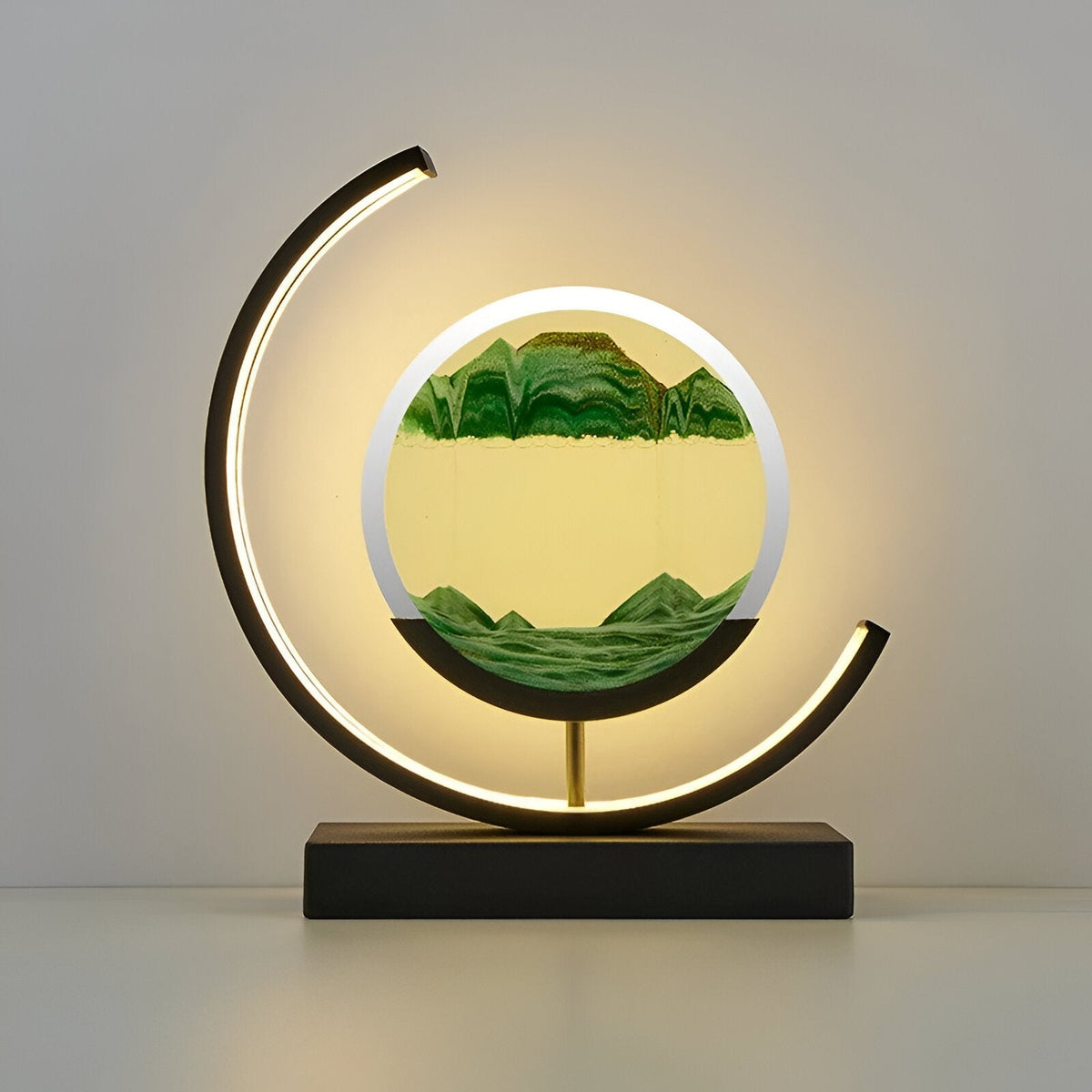 Serene Sands Illuminating Lamp with Remote and Adjustable Light