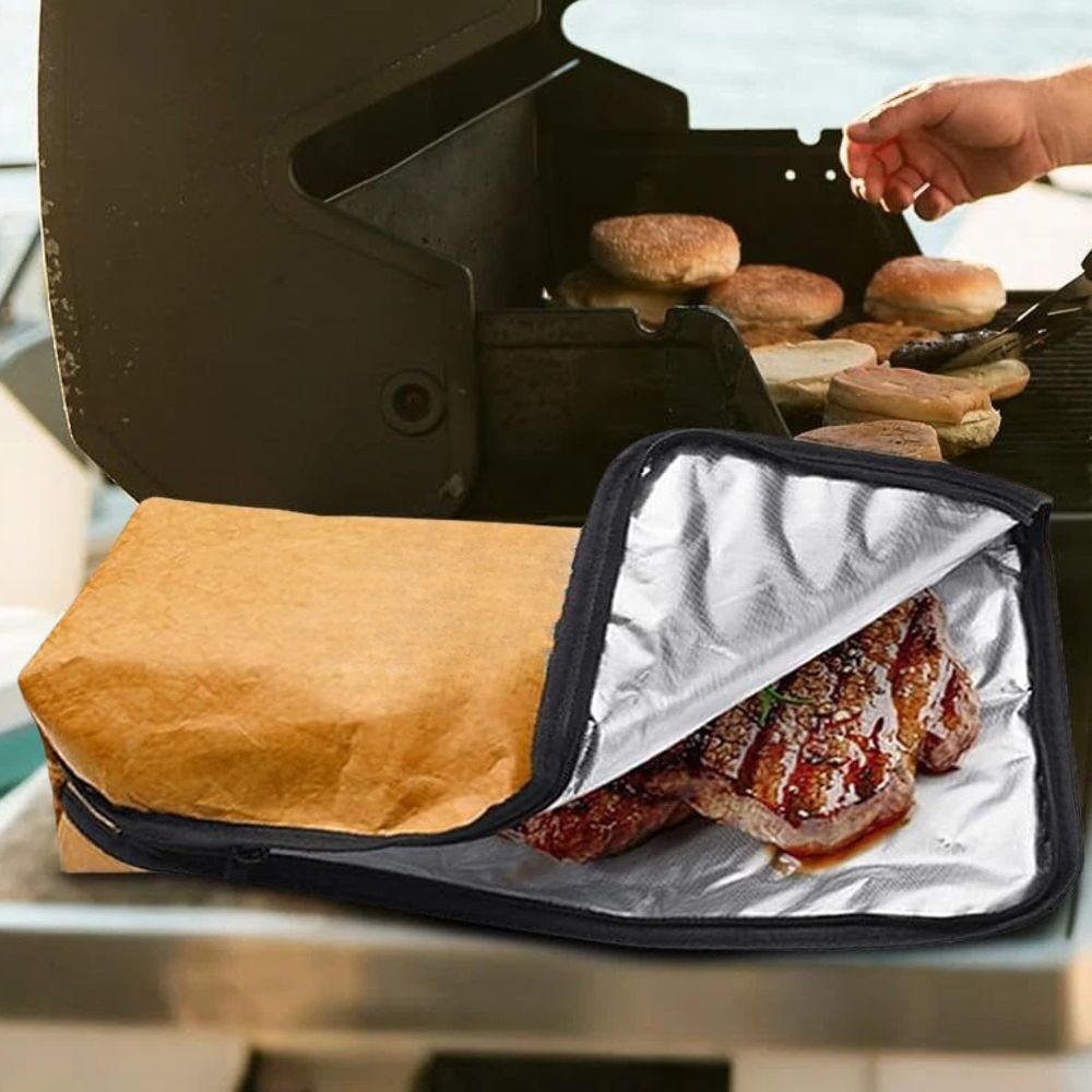 BBQ Meat Resting Bag with Handle – Insulated Blanket