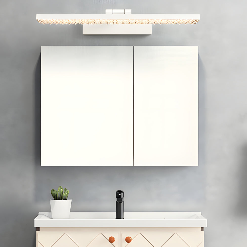 Long Strip Adjustable LED 3 Step Dimming Aluminum Modern Vanity Light Fixture - Dazuma
