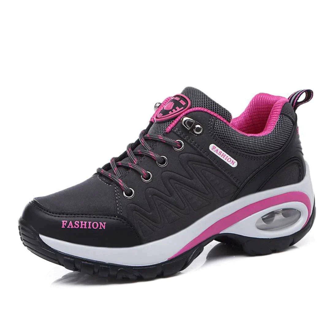 Women’s Ergonomic Shoes | Posture Correction & Anti-Slip Sole | Microfiber & PU Material | Comfortable Fit