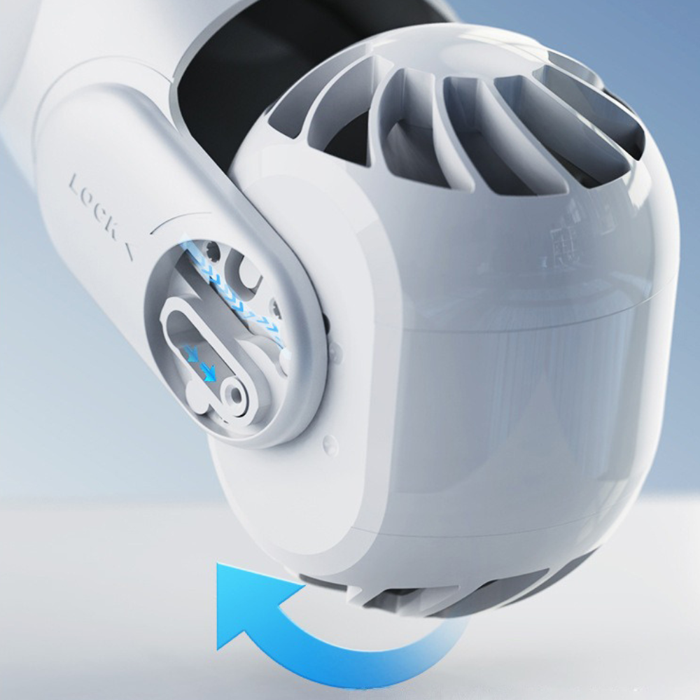 Portable Rechargeable Neck Fan for Summer Travel Cooling