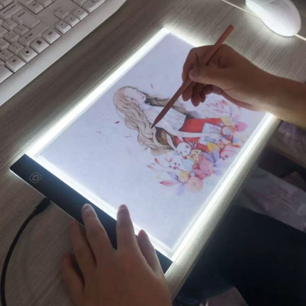 Ultra-Slim LED Tracing and Sketching Tablet in A4 A5 Sizes