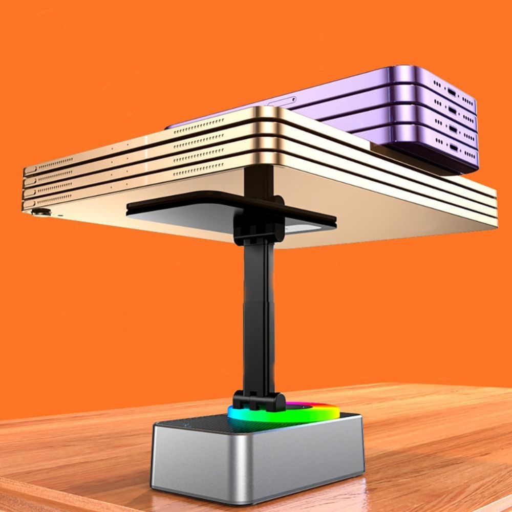 Bluetooth Speaker and Phone Stand - 4-in-1 Multi-Function Holder