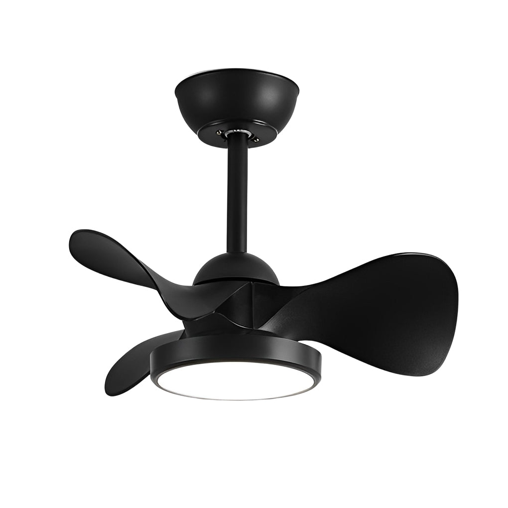 3 Blades Silent LED Dimmable Ceiling Fan Light with Remote Inverter Nordic Taavita