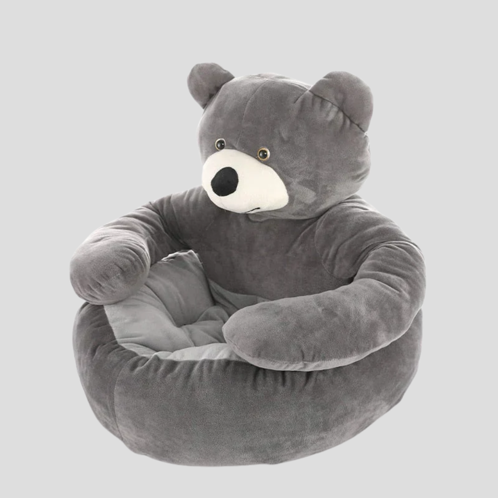 Cozy Teddy Haven Pet Bed