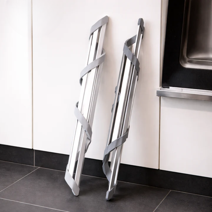 Corner Kitchen Organizer in Triangular Shape – Direct Sink Drainage