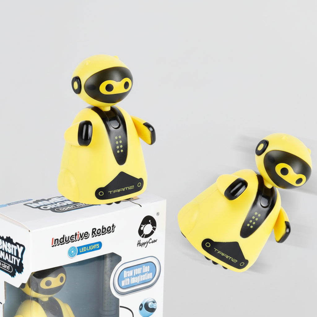 Creative Line-Tracking Robot for Inspiring Young Artists
