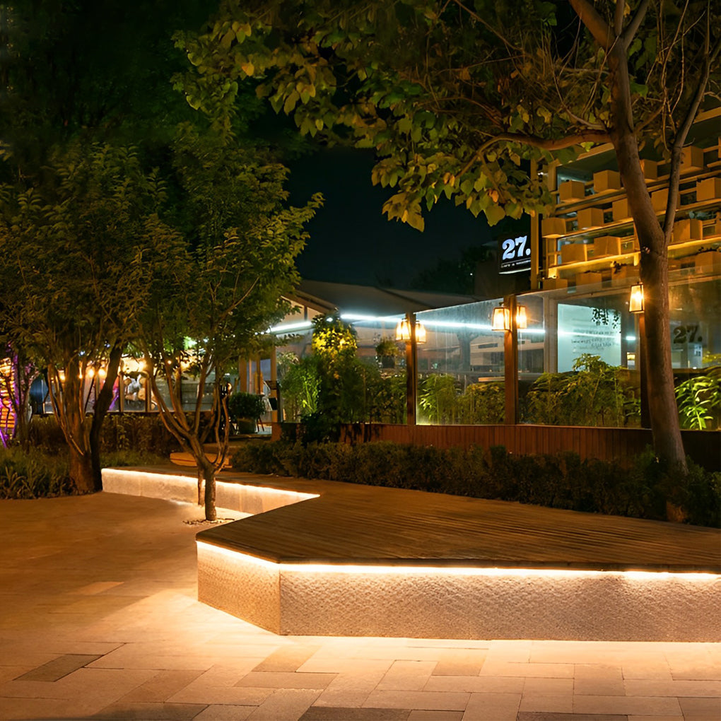 0.78'' Width Waterproof Flexible LED Strip Lights - Modern Outdoor Linear Light by Taavita