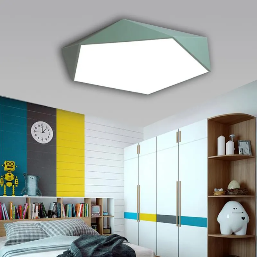 Charming LED Ceiling Fixture for Bedrooms and Playrooms
