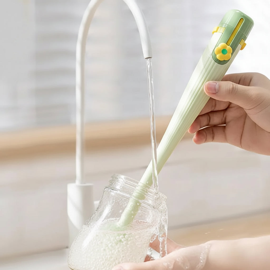 Ultimate 5-in-1 Bottle Cleaning Kit for Effortless Shine