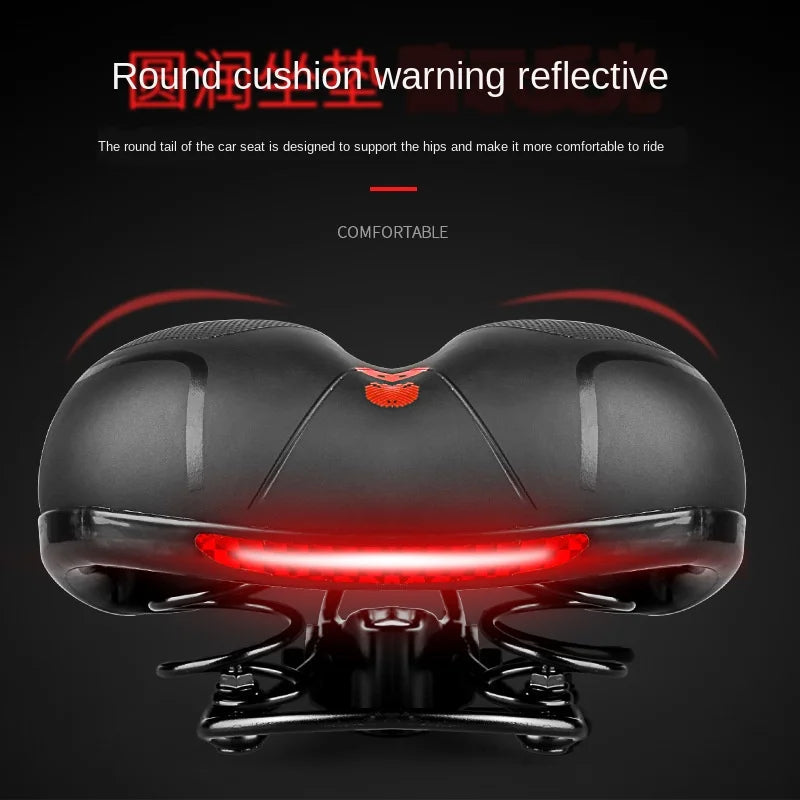 ComfortMax Wide Mountain Bike Seat for Ultimate Support