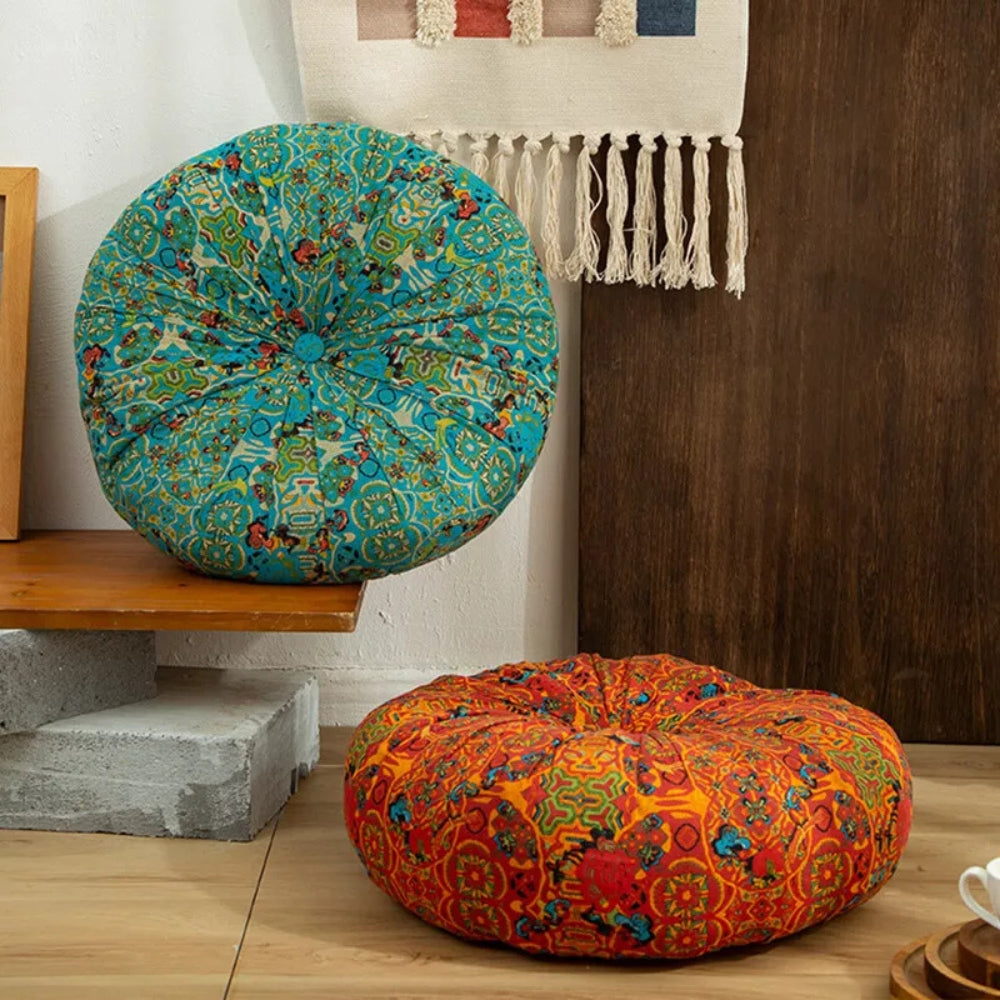 Serene Oasis – Luxurious Bohemian Meditation Cushion