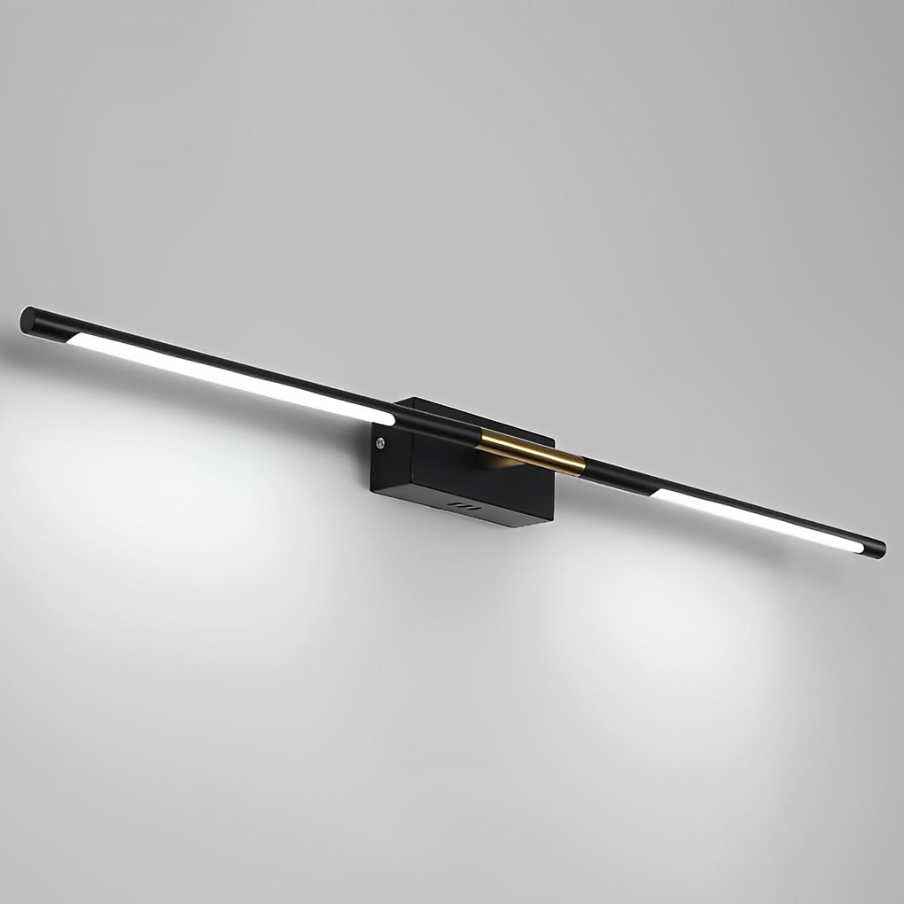 23.6''/39.4'' Linear LED Bath Light Bar - Wall Mounted Vanity Light with Taavita Finish and Acrylic Shade