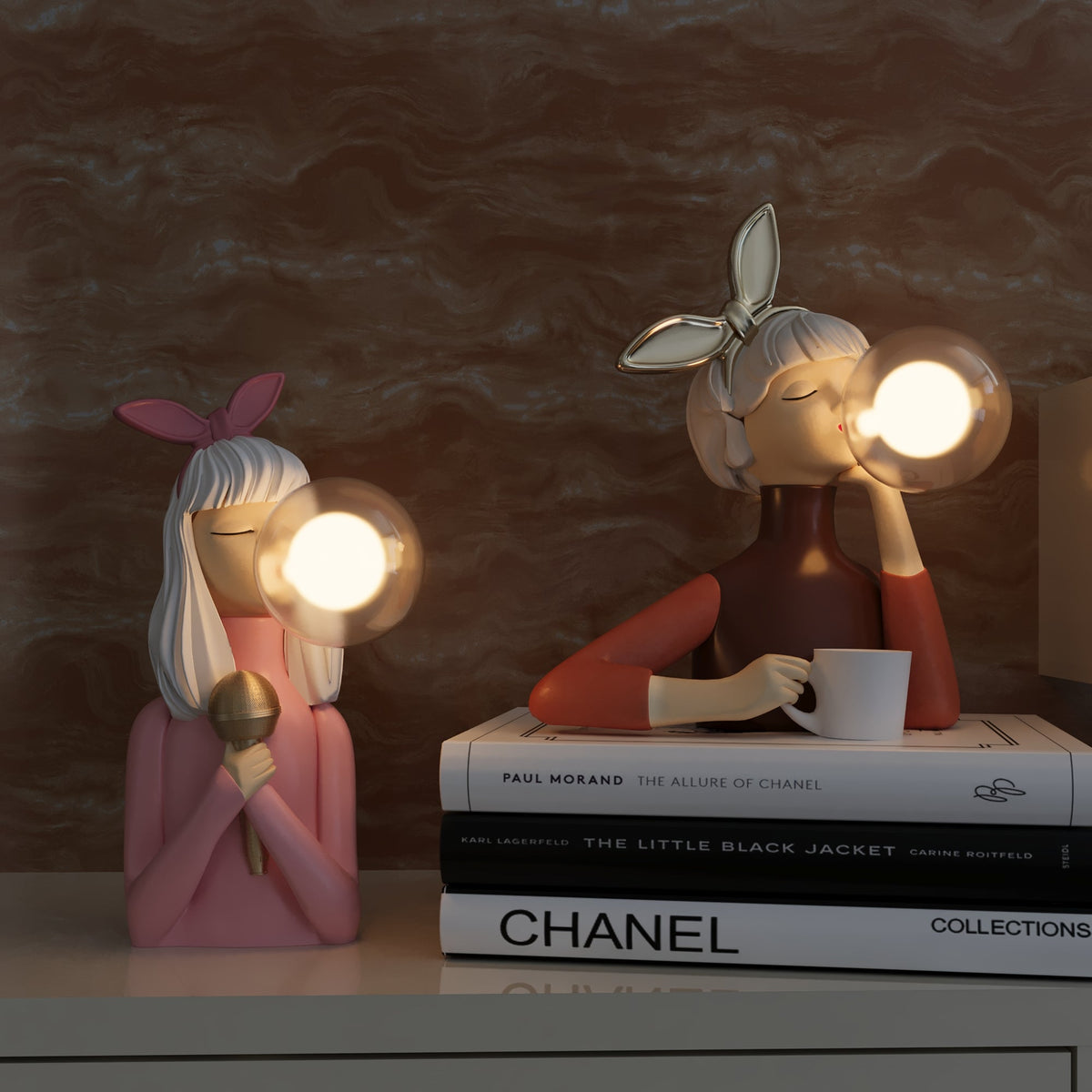 Arlen — Handmade USB Table Lamp with Warm Wooden Base