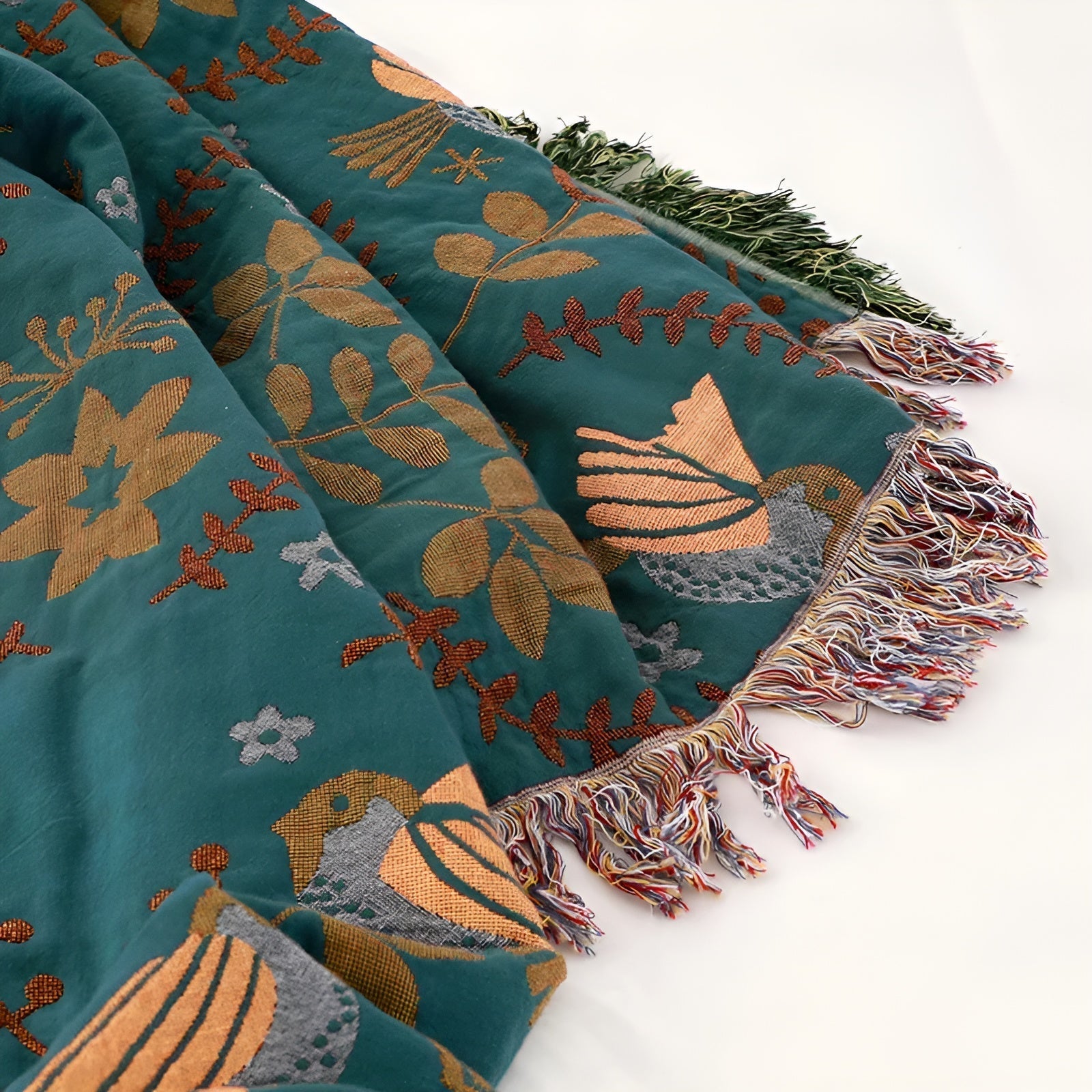 Boho Blanket | Reversible | Soft and Breathable | Cotton