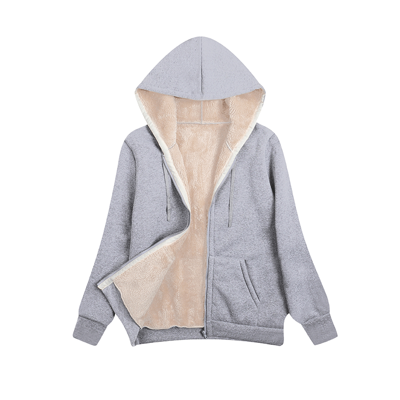 Women's Fleece Jacket | Soft Warmth | Wind Resistant Collar | Machine Washable