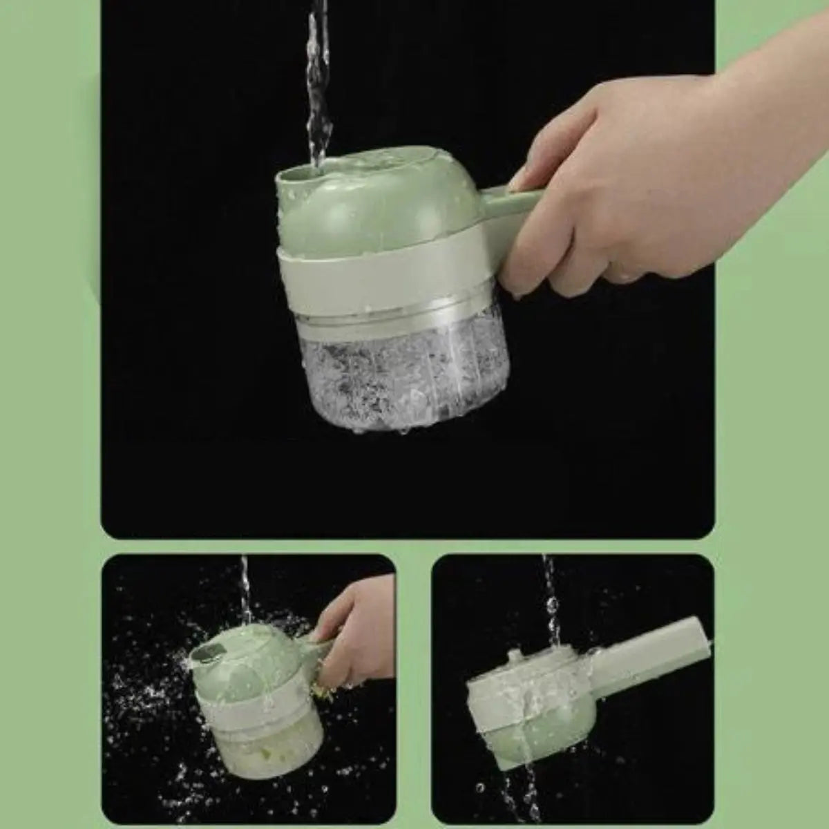 4-in-1 Cordless Kitchen Chopper – Compact and Efficient