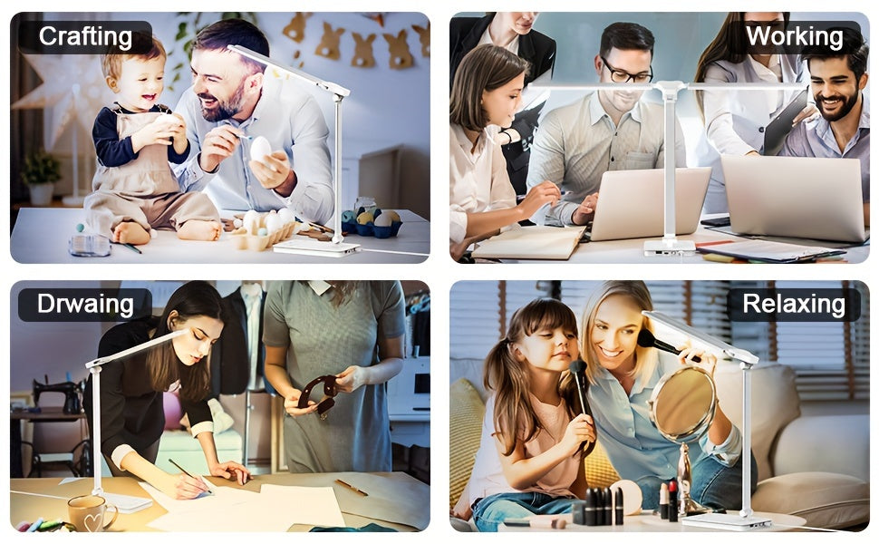 Versatile LED Work Lamp – Touch-Activated Adjustable Light