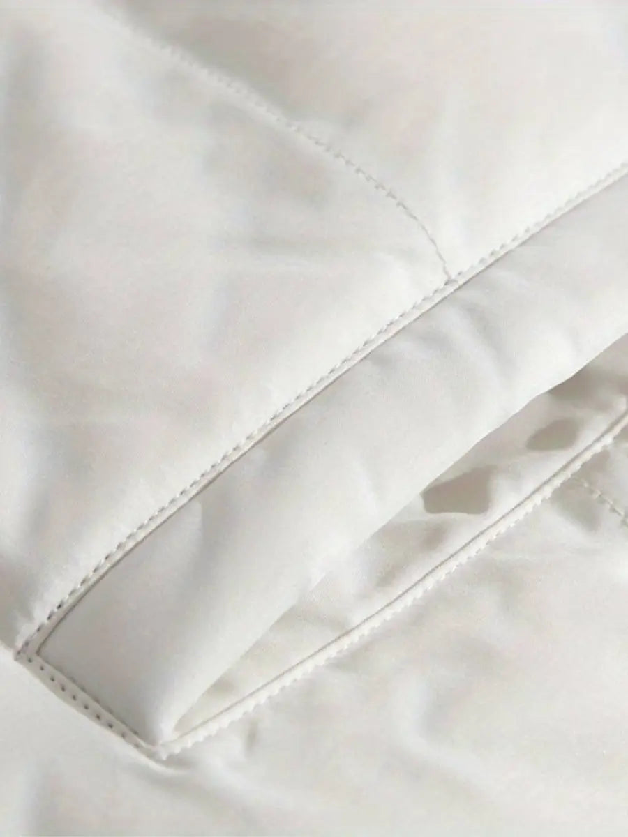 Winter Jacket | Quilted | Adjustable Hood Warmth | Fleece Lining