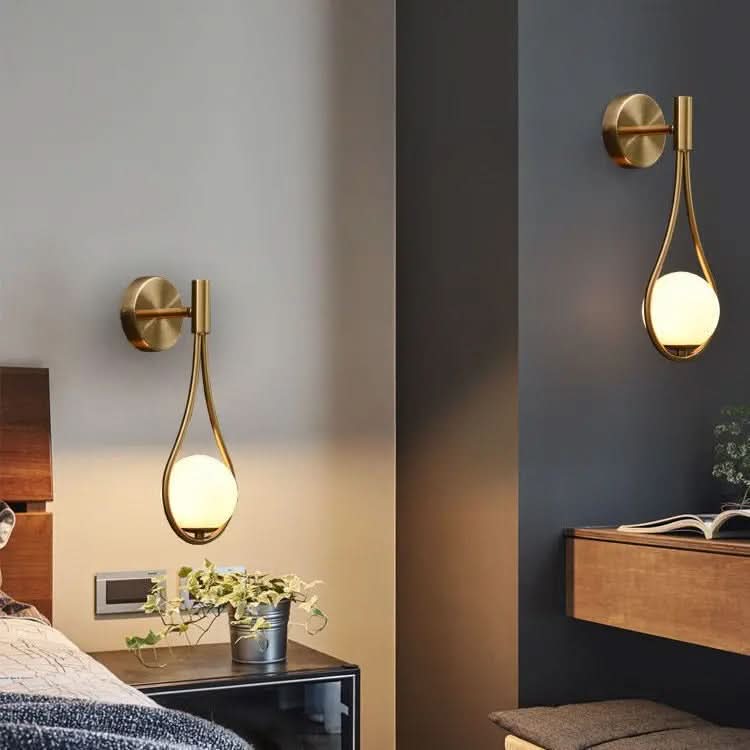 Elegant Duo Wall Light Fixtures in Modern Metal Design