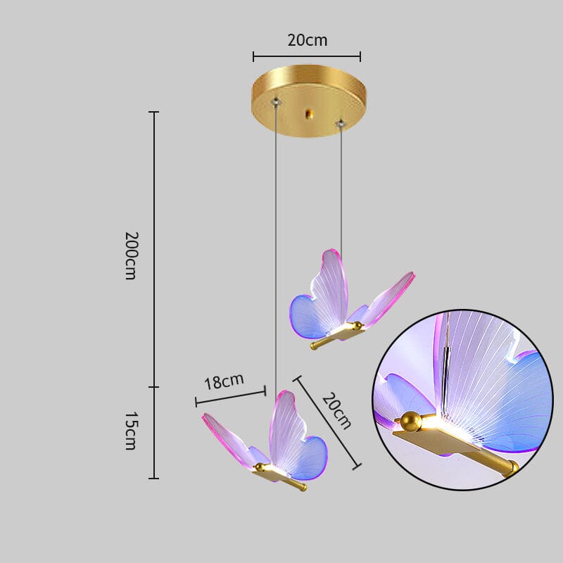 GlimmerWing LED Butterfly Wall Light Collection for Elegant Spaces