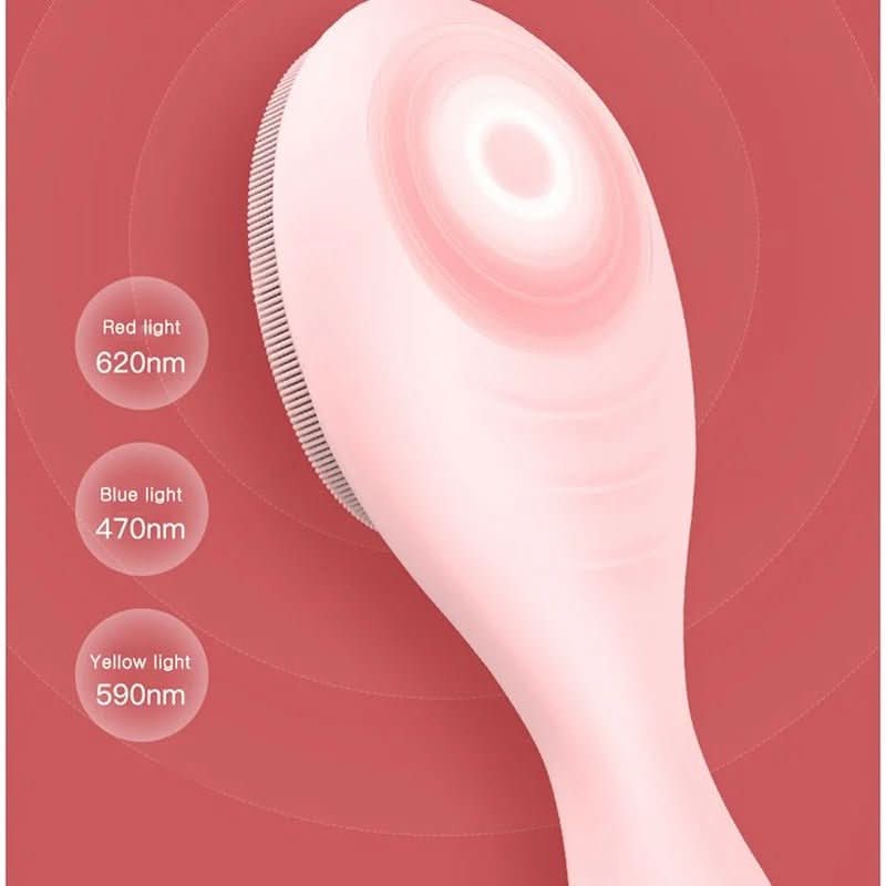 SonicGlow LED-Enhanced Silicone Facial Cleanser
