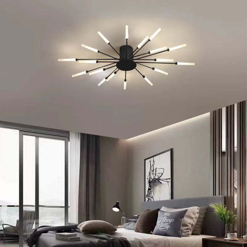 AuraGlow Modern Ceiling Light for Cozy Living Spaces