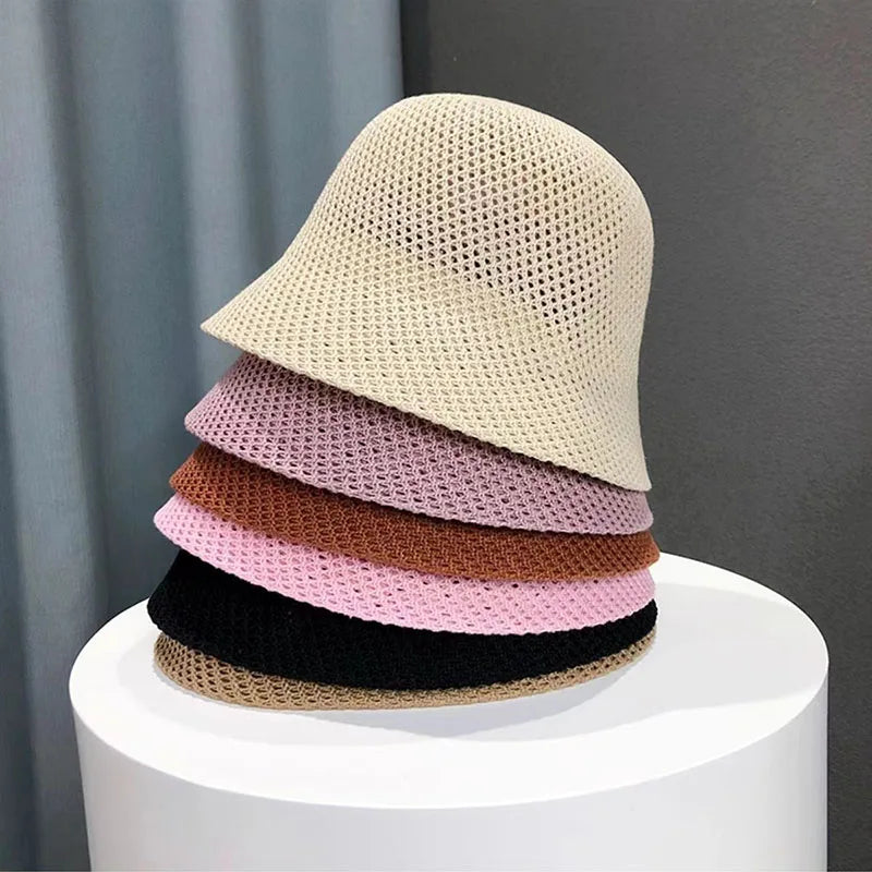 Women’s Sun Hat | Breathable Perforated Conical Design | Foldable & Lightweight | UV Protection for Outdoor Use