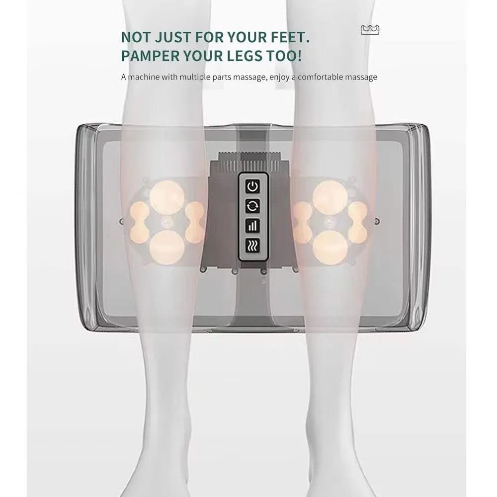 Relaxation Haven Foot Massager with Heat and 12 Massage Nodes