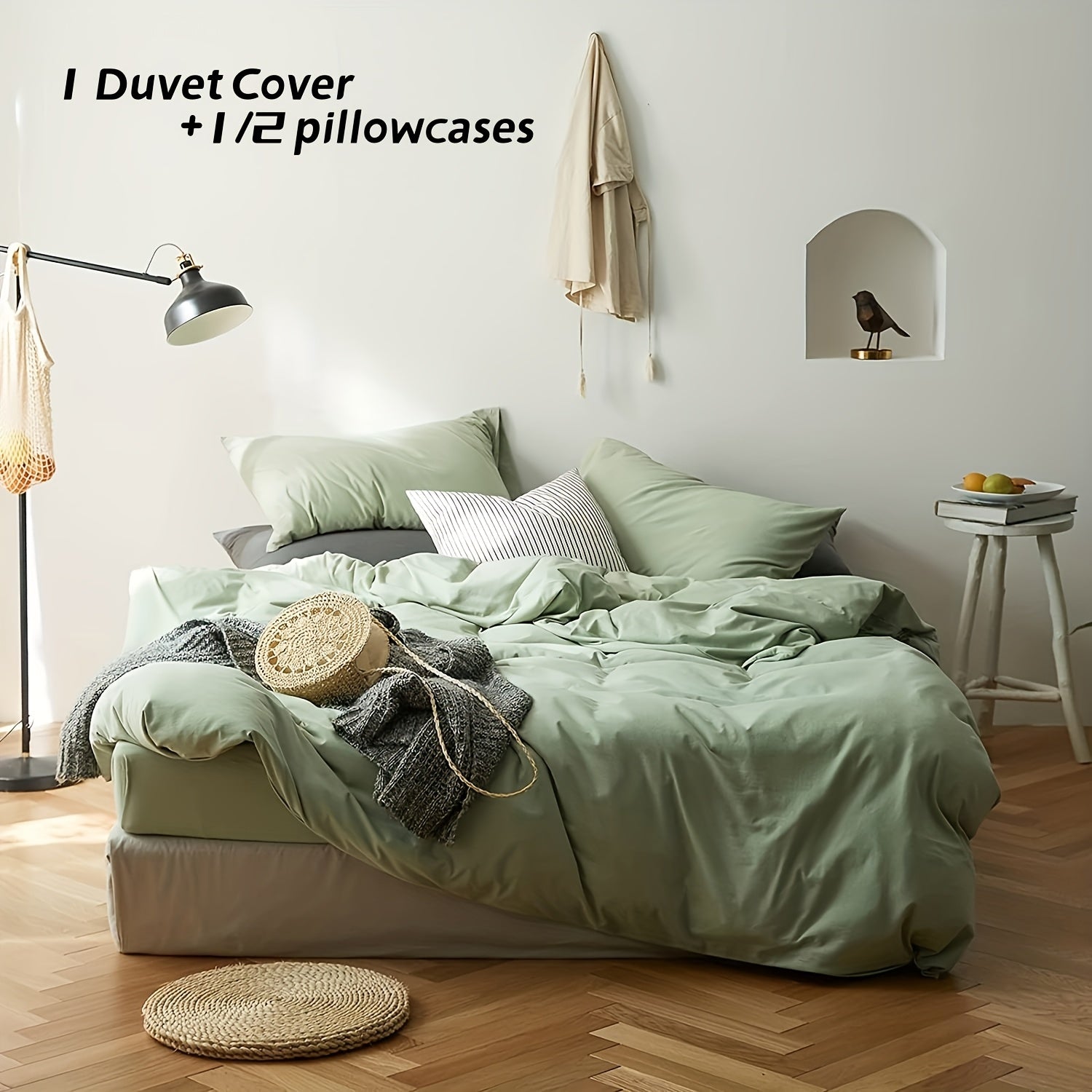 Duvet Cover Set | Soft Breathable | Year-Round Comfort | Polyester