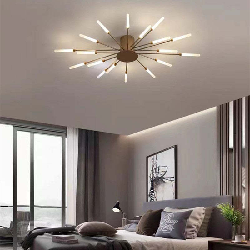 AuraGlow Modern Ceiling Light for Cozy Living Spaces