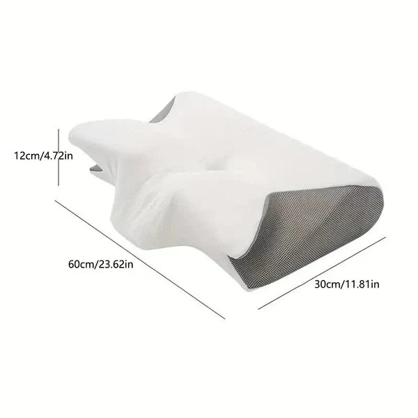 ErgoDream Butterfly Pillow - Perfect for Side and Back Sleepers
