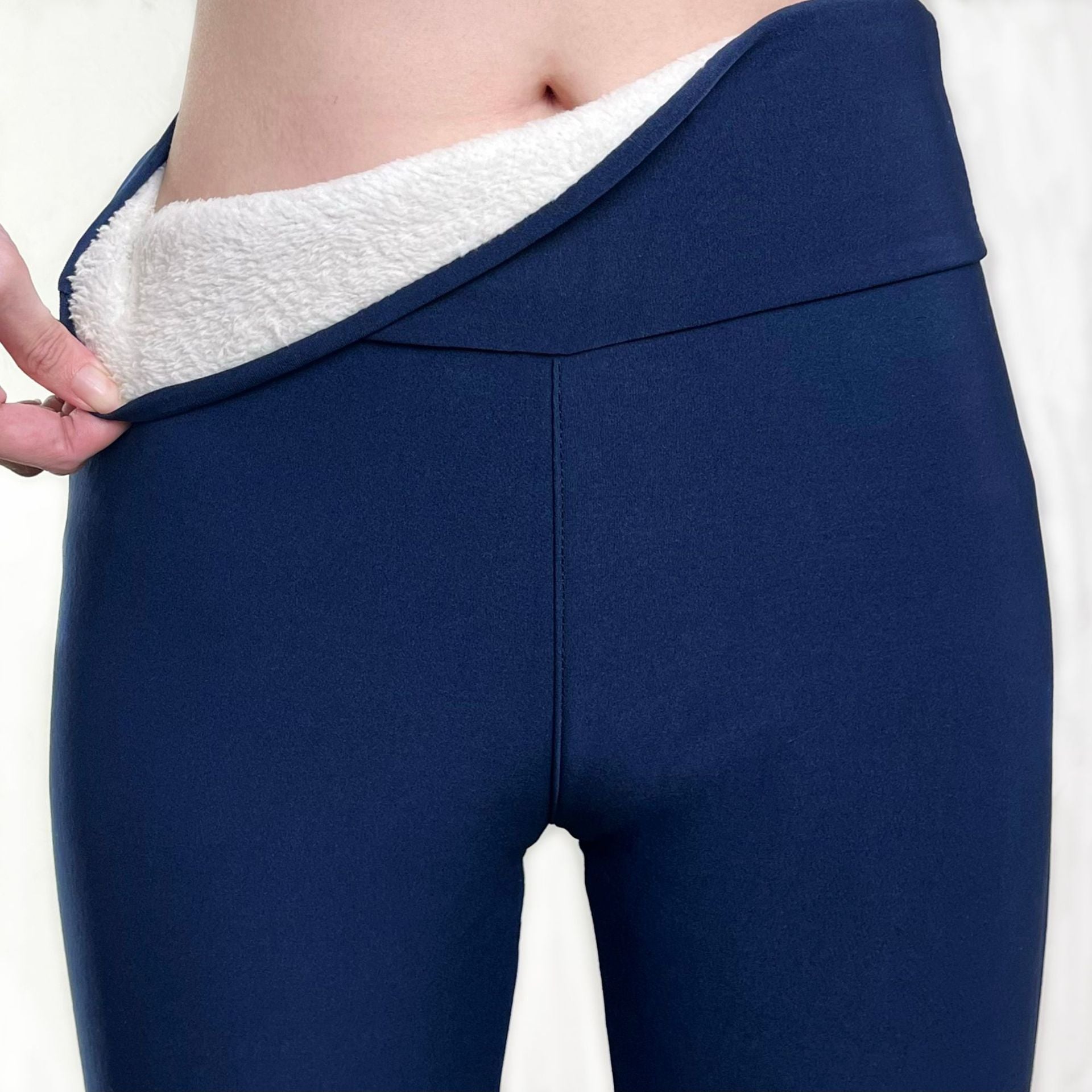 High-Rise Pants | Lambswool Fleece Lined | Ultimate Winter Warmth | Polyester