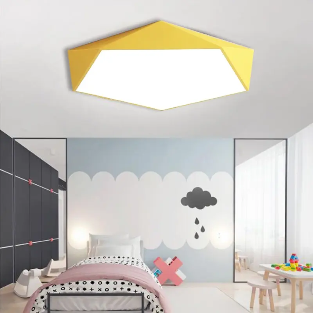 Charming LED Ceiling Fixture for Bedrooms and Playrooms