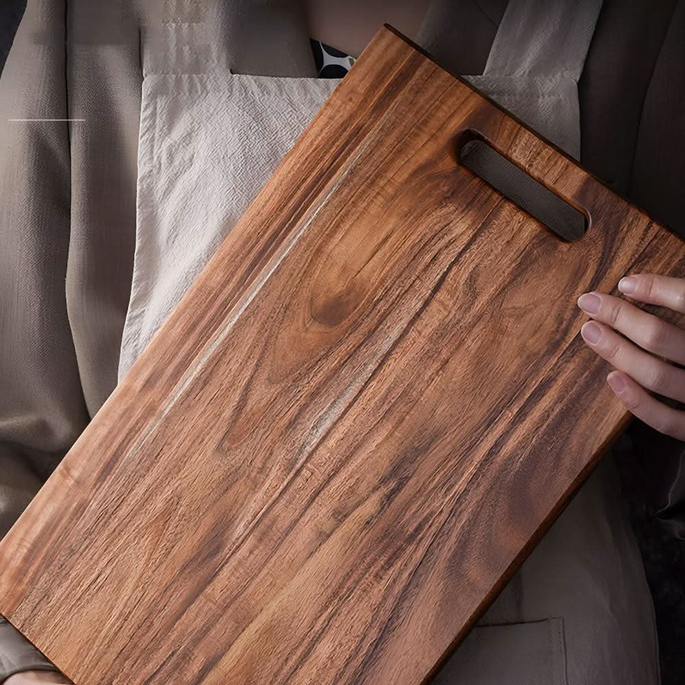 GreenCraft Acacia Wood Cutting Board: Eco-Friendly Elegance for Your Kitchen