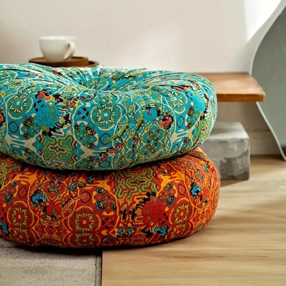 Serene Oasis – Luxurious Bohemian Meditation Cushion