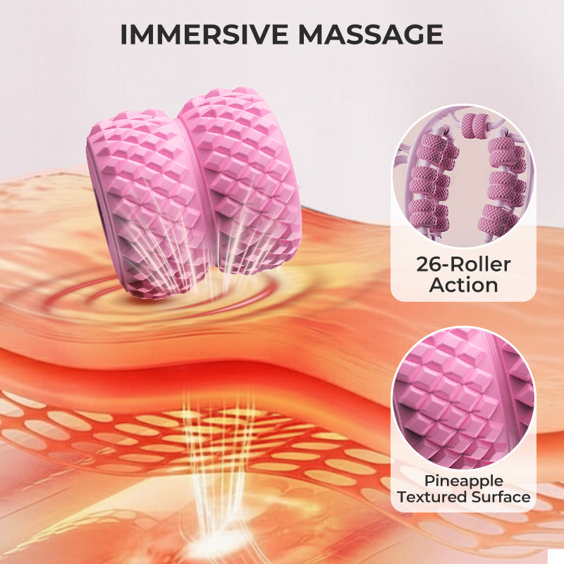 Ergonomic Leg Massage Roller with Knobs for Targeted Relief