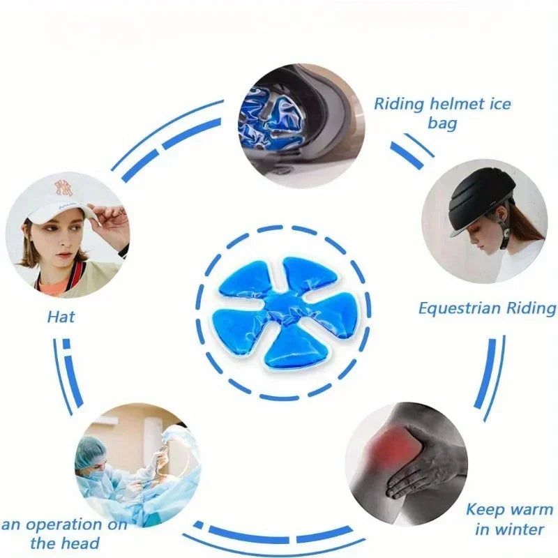ChillFlex Gel Cooling Disc for Headwear and Relief