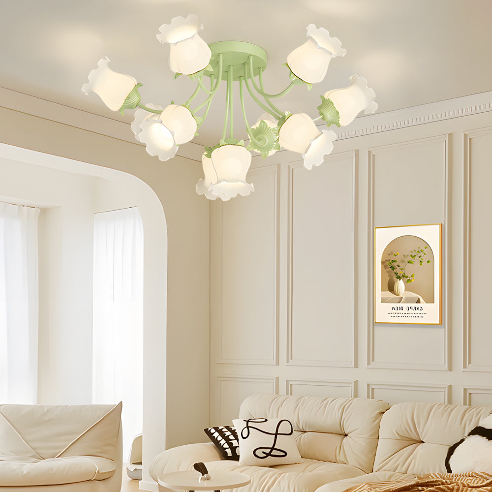 10 Taavita Creative Modern Ceiling Light Fixture with 3 Step Dimming