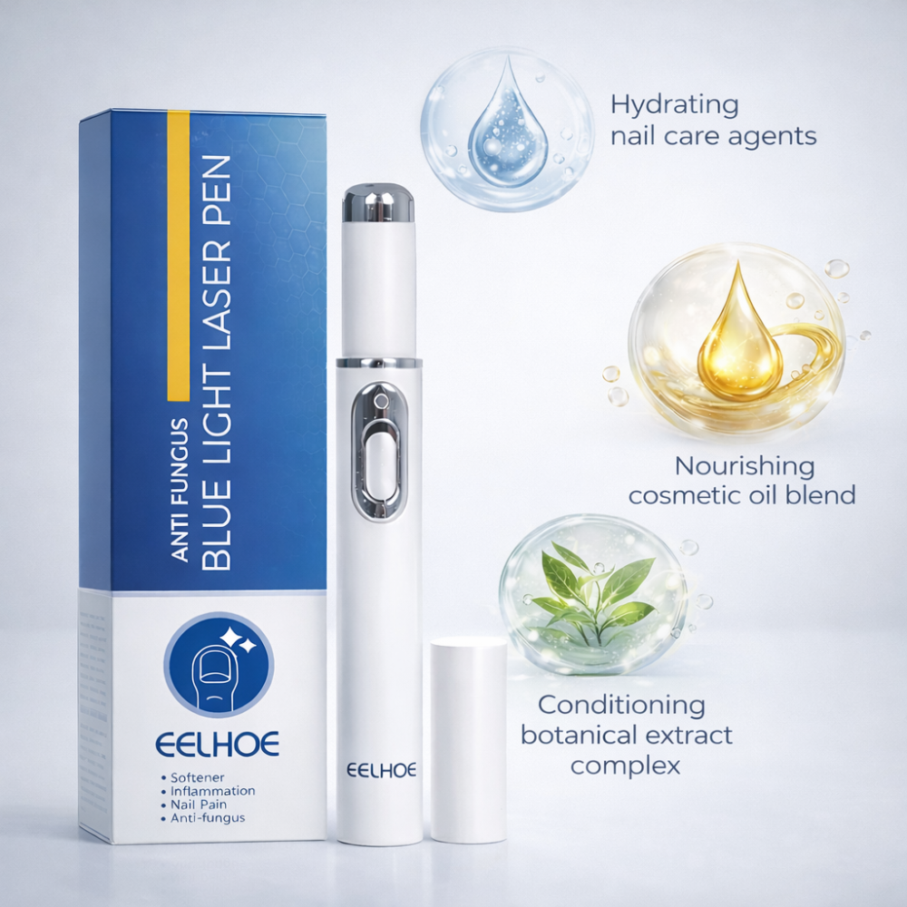 Non-Invasive Blue Light Laser Pen for Nail Fungus Treatment