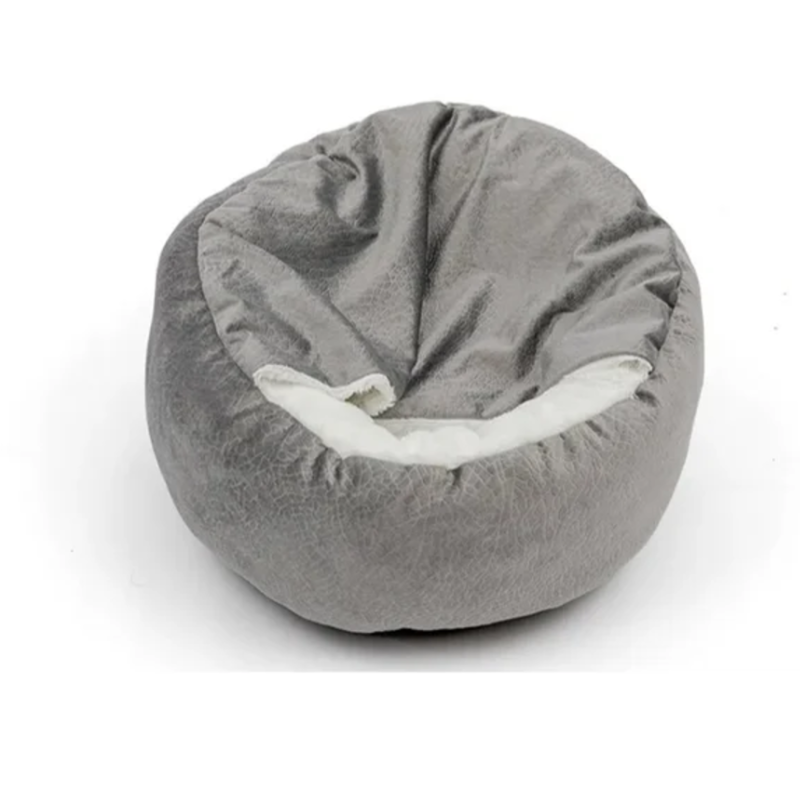 Taavita Orthopedic Dog Bed with Blanket – Supportive Memory Foam, Covered Blanket Design, Waterproof & Dirt-Resistant, Machine Washable Cover